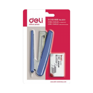Deli 釘書釘連釘套裝